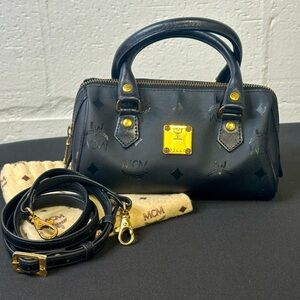 MCM Mini Black Crossbody Bag
